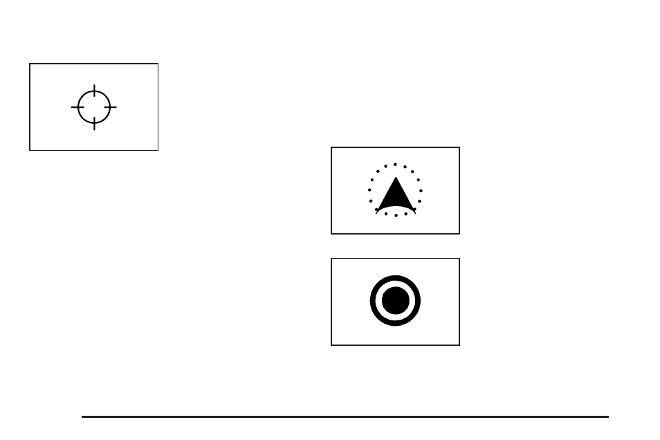 Symbols, Symbols -6, Scrolling the map | Cadillac 2006 STS User Manual | Page 20 / 158