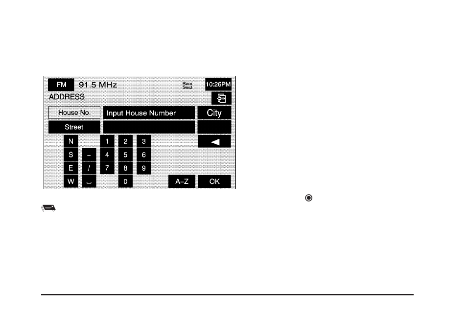 Address | Cadillac 2006 STS User Manual | Page 53 / 158