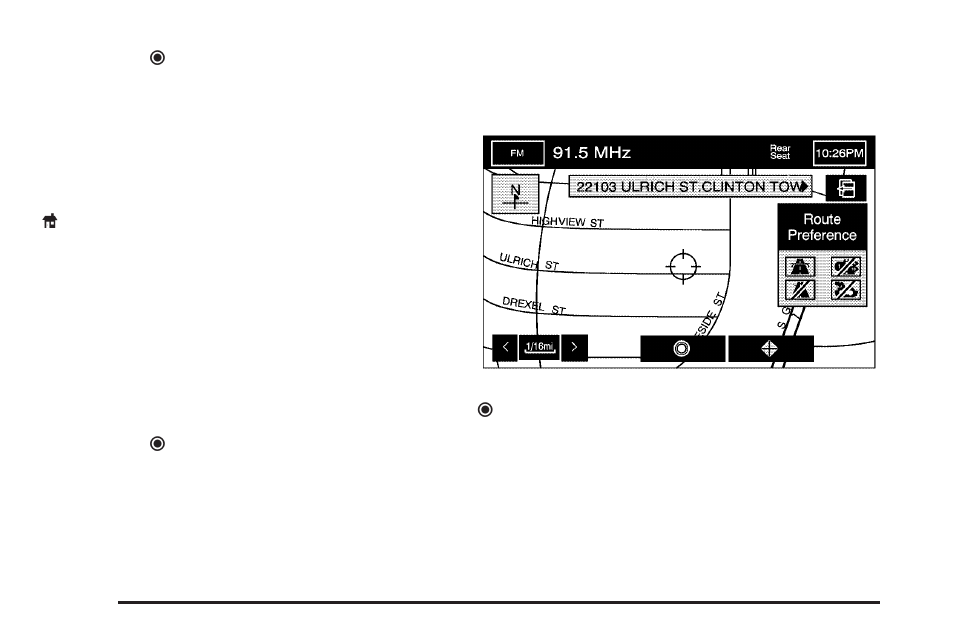 Home l, Getting started on your route | Cadillac 2006 STS User Manual | Page 66 / 158