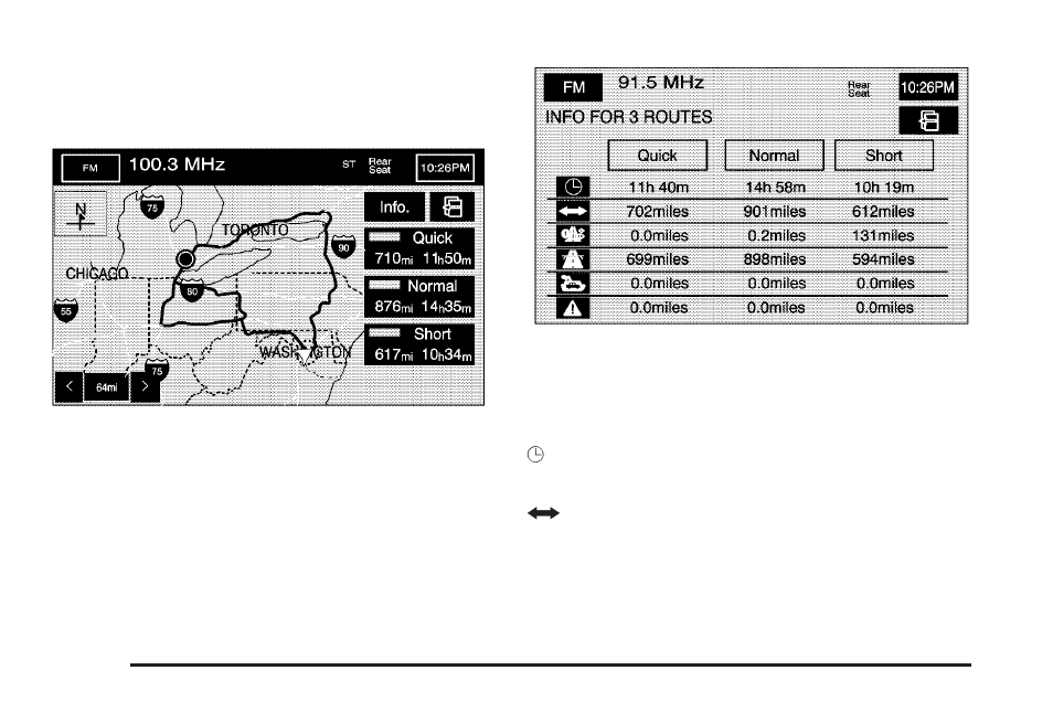 Three routes | Cadillac 2006 STS User Manual | Page 68 / 158