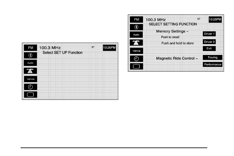 Configure menu, Configure menu -57 | Cadillac 2006 STS User Manual | Page 71 / 158