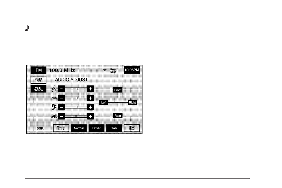 Audio adjust e | Cadillac 2006 STS User Manual | Page 89 / 158