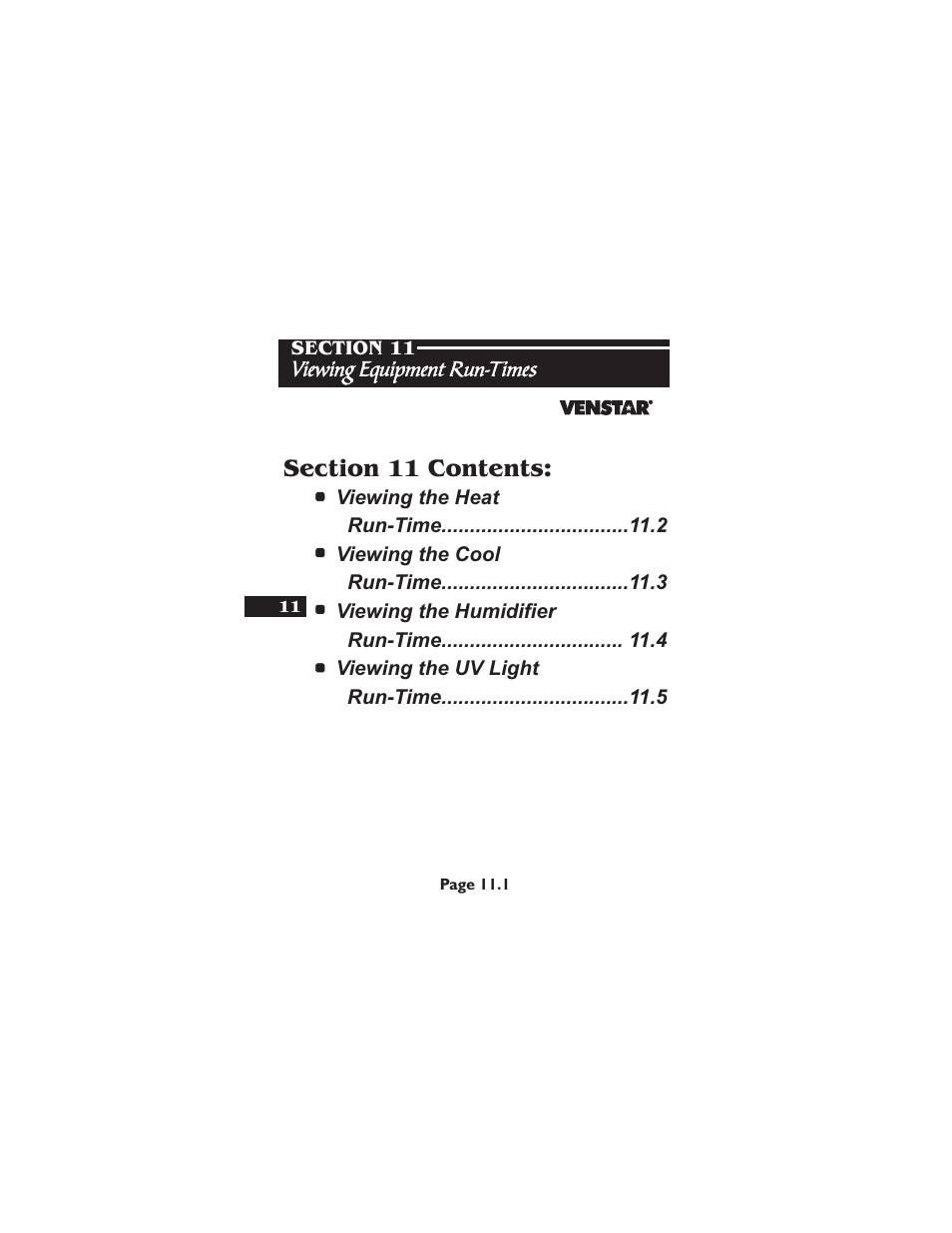 Venstar T1900 User Manual | Page 51 / 108