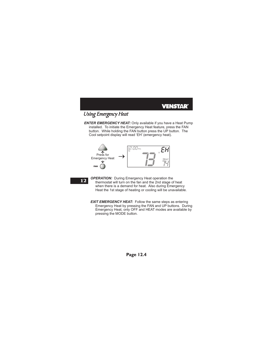 Venstar T1900 User Manual | Page 59 / 108