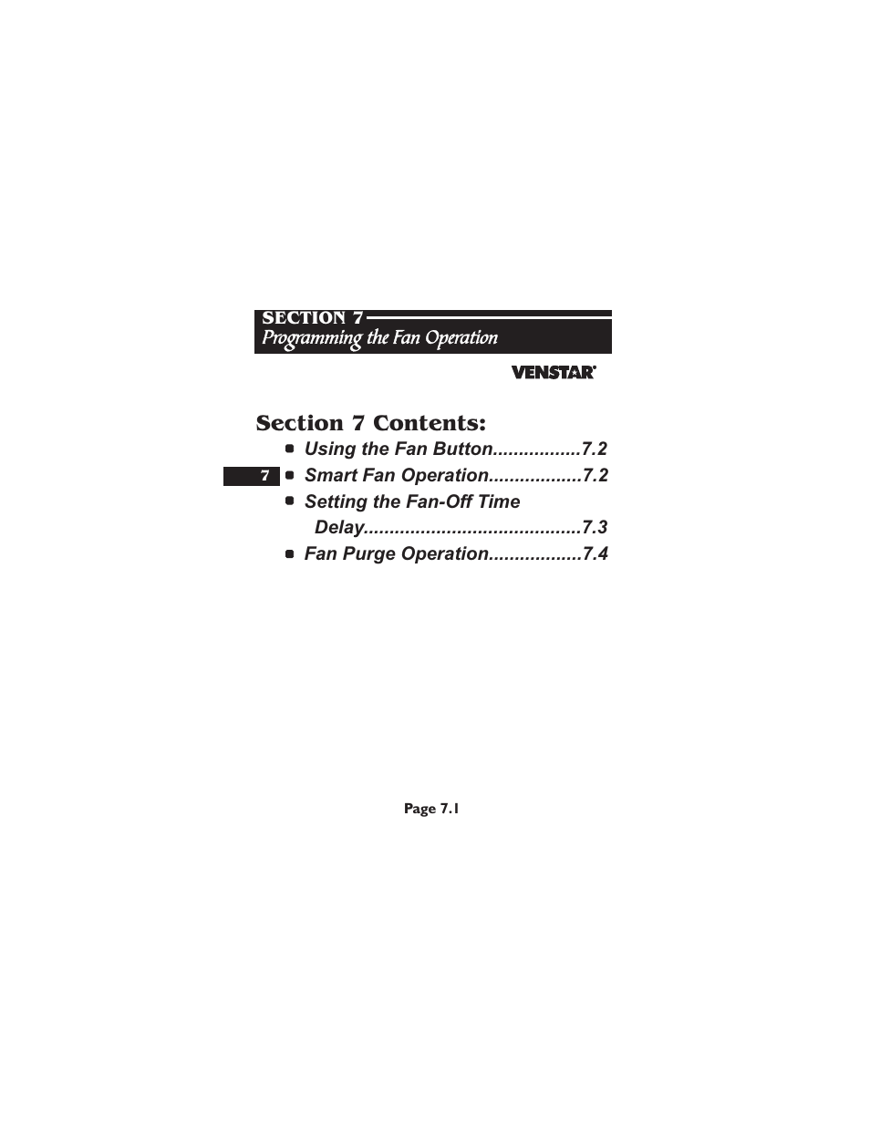 Venstar T2900 User Manual | Page 35 / 113