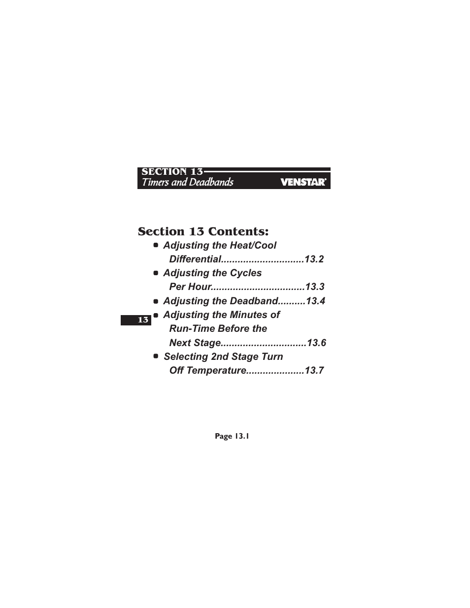Venstar T2900 User Manual | Page 63 / 113