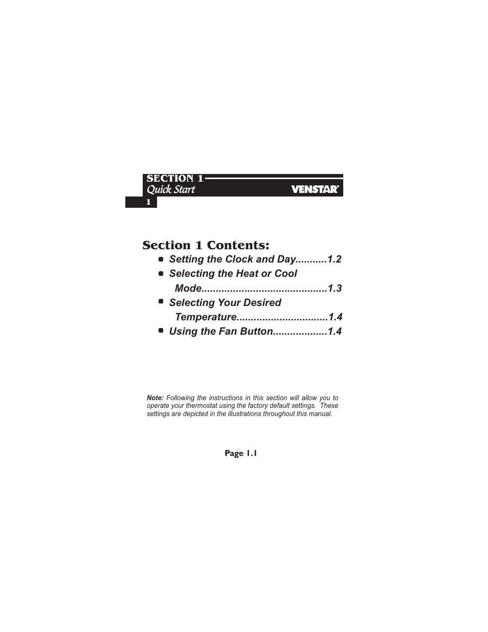 Venstar T2900 User Manual | Page 7 / 113