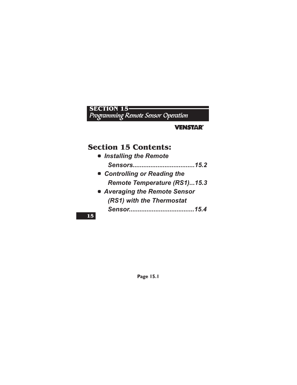 Venstar T2900 User Manual | Page 77 / 113