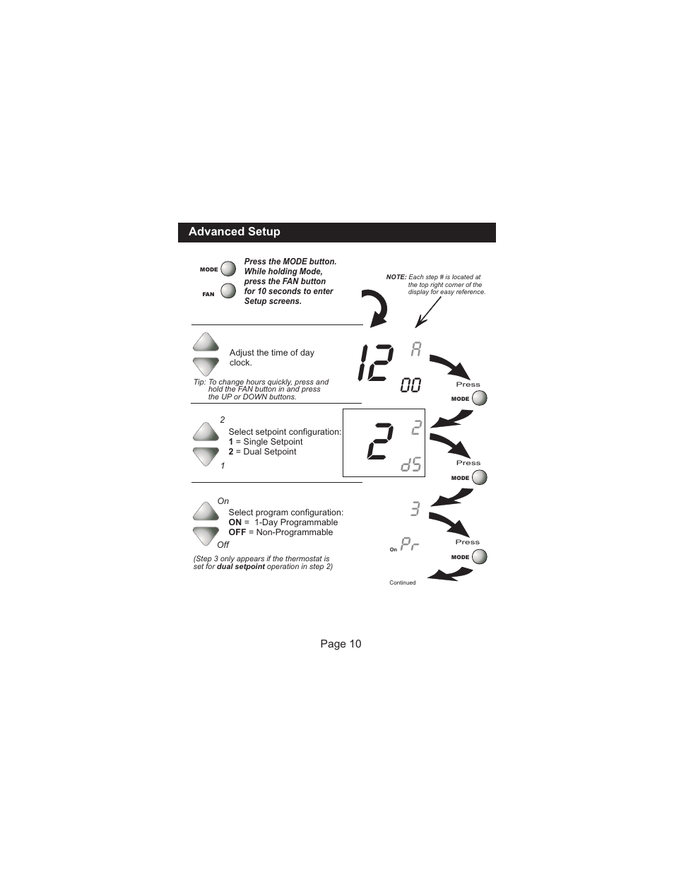 Venstar T1010 User Manual | Page 11 / 19