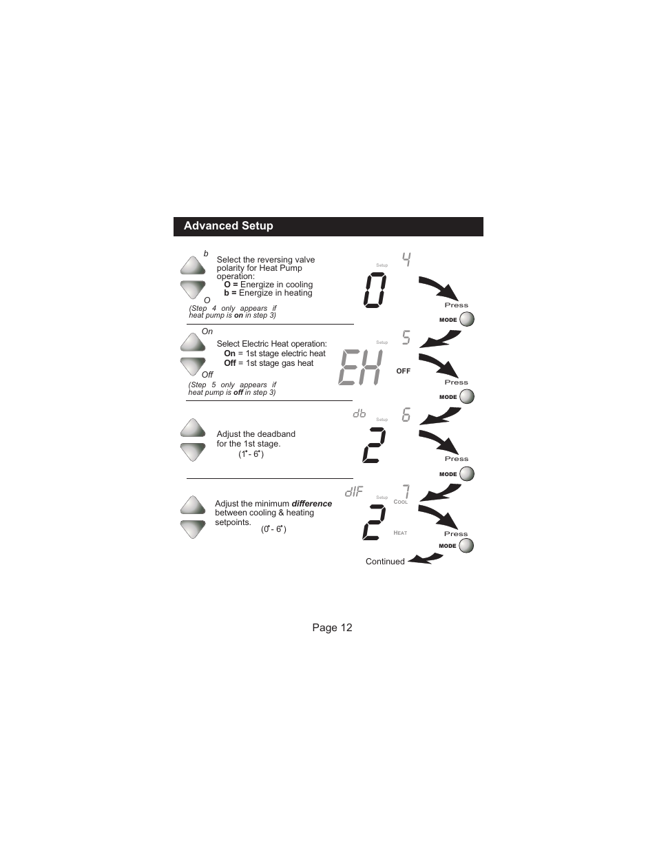 Venstar T1050 User Manual | Page 13 / 20