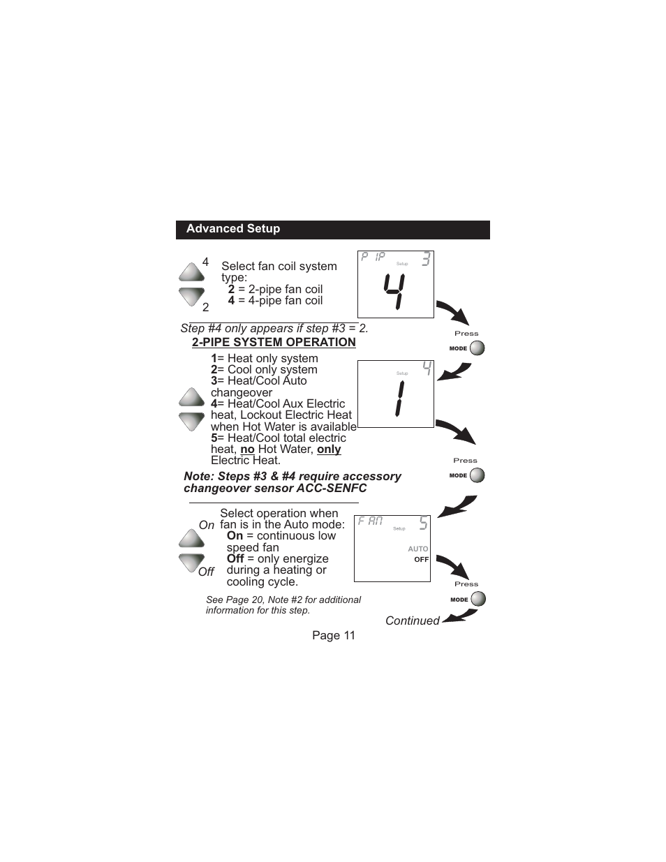 Venstar T1070 User Manual | Page 12 / 30