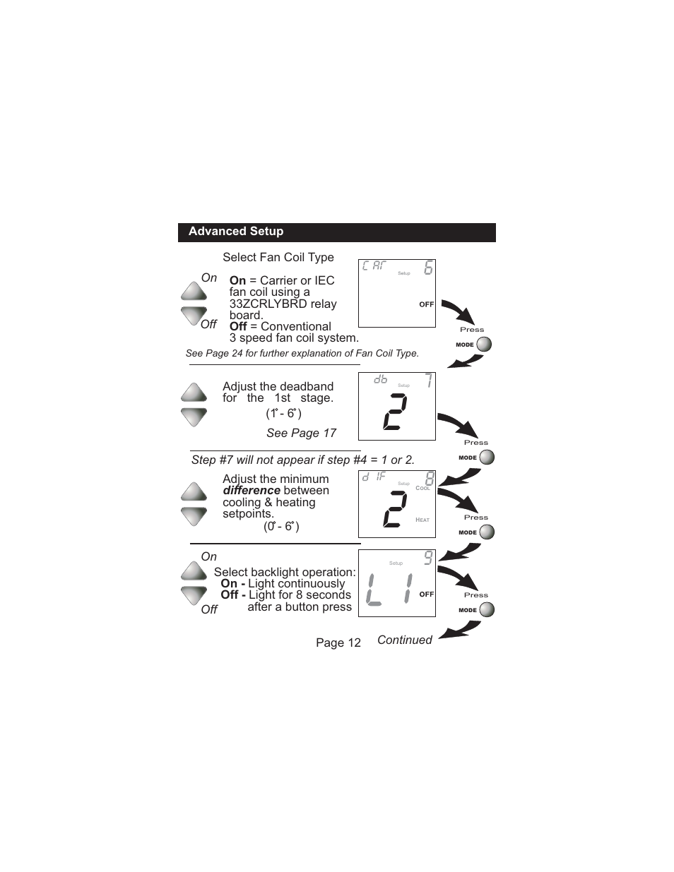 Venstar T1070 User Manual | Page 13 / 30