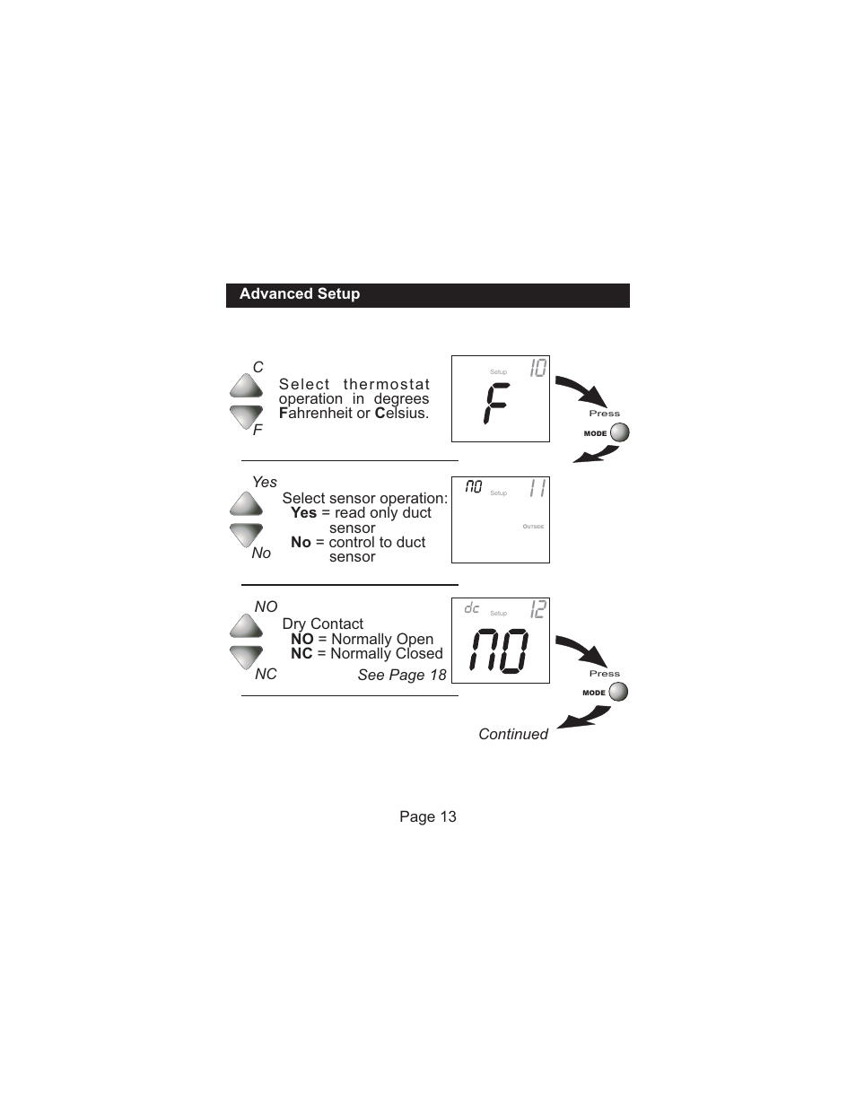 Venstar T1070 User Manual | Page 14 / 30