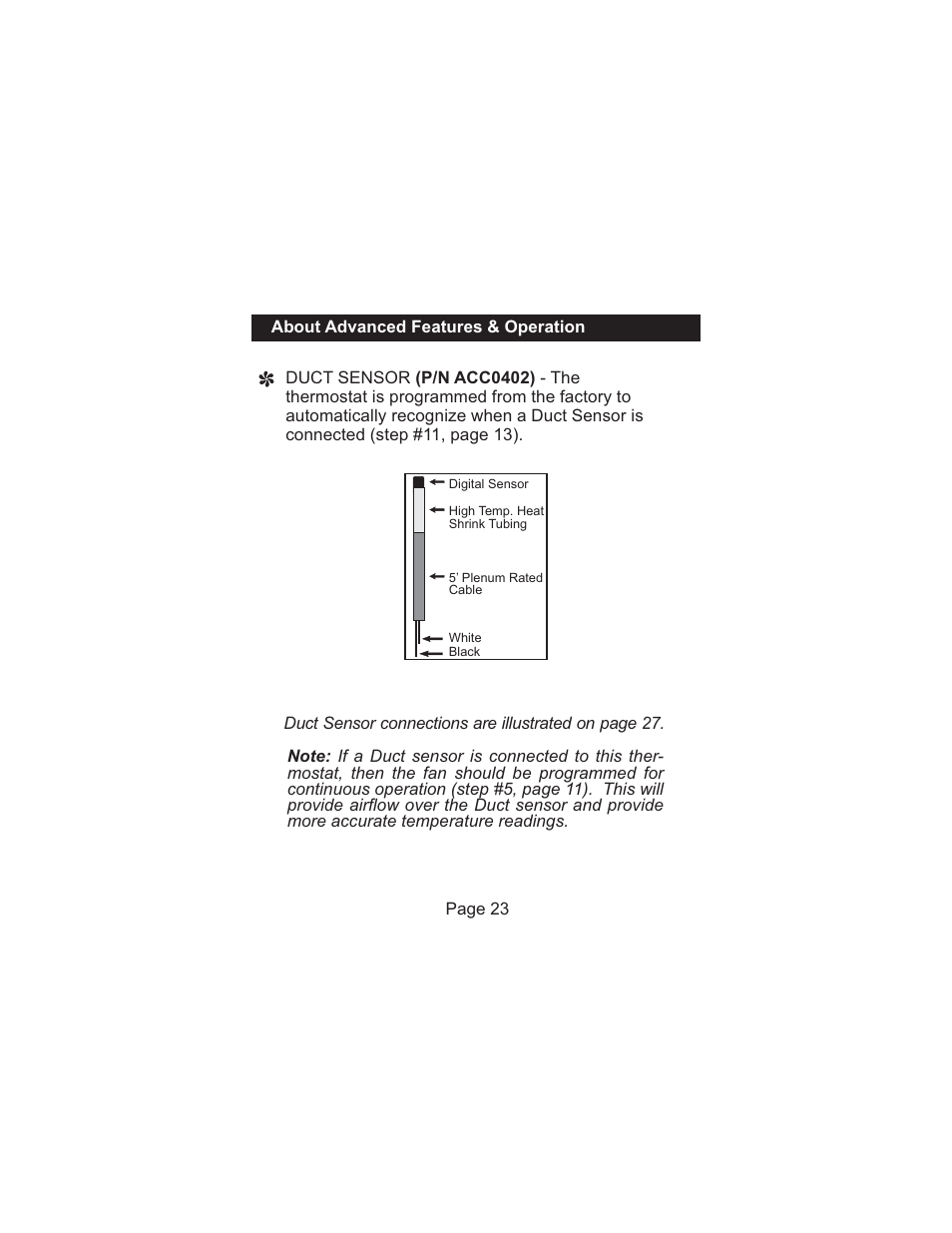 Venstar T1070 User Manual | Page 24 / 30