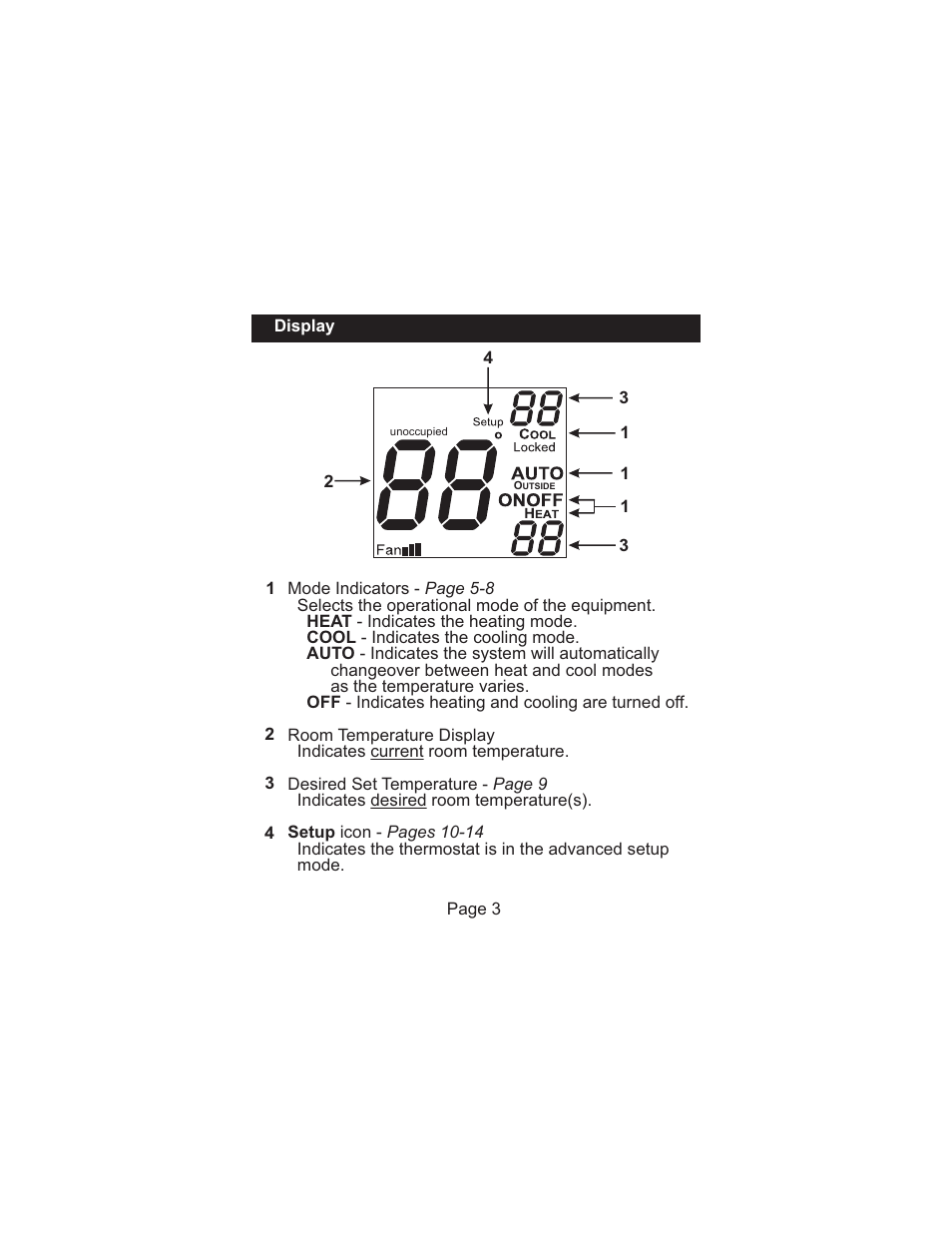 Venstar T1070 User Manual | Page 4 / 30