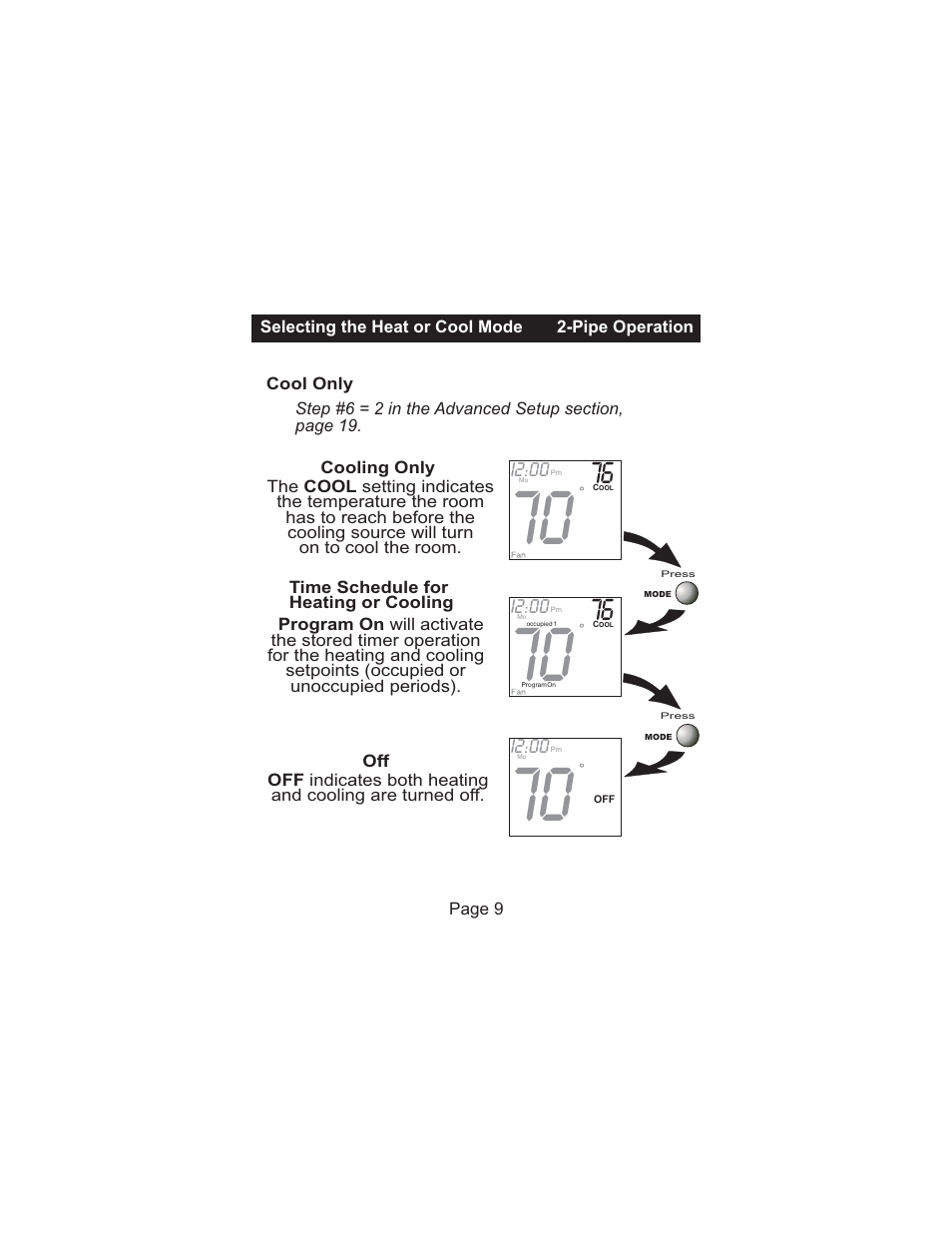 Venstar T1075 User Manual | Page 10 / 39