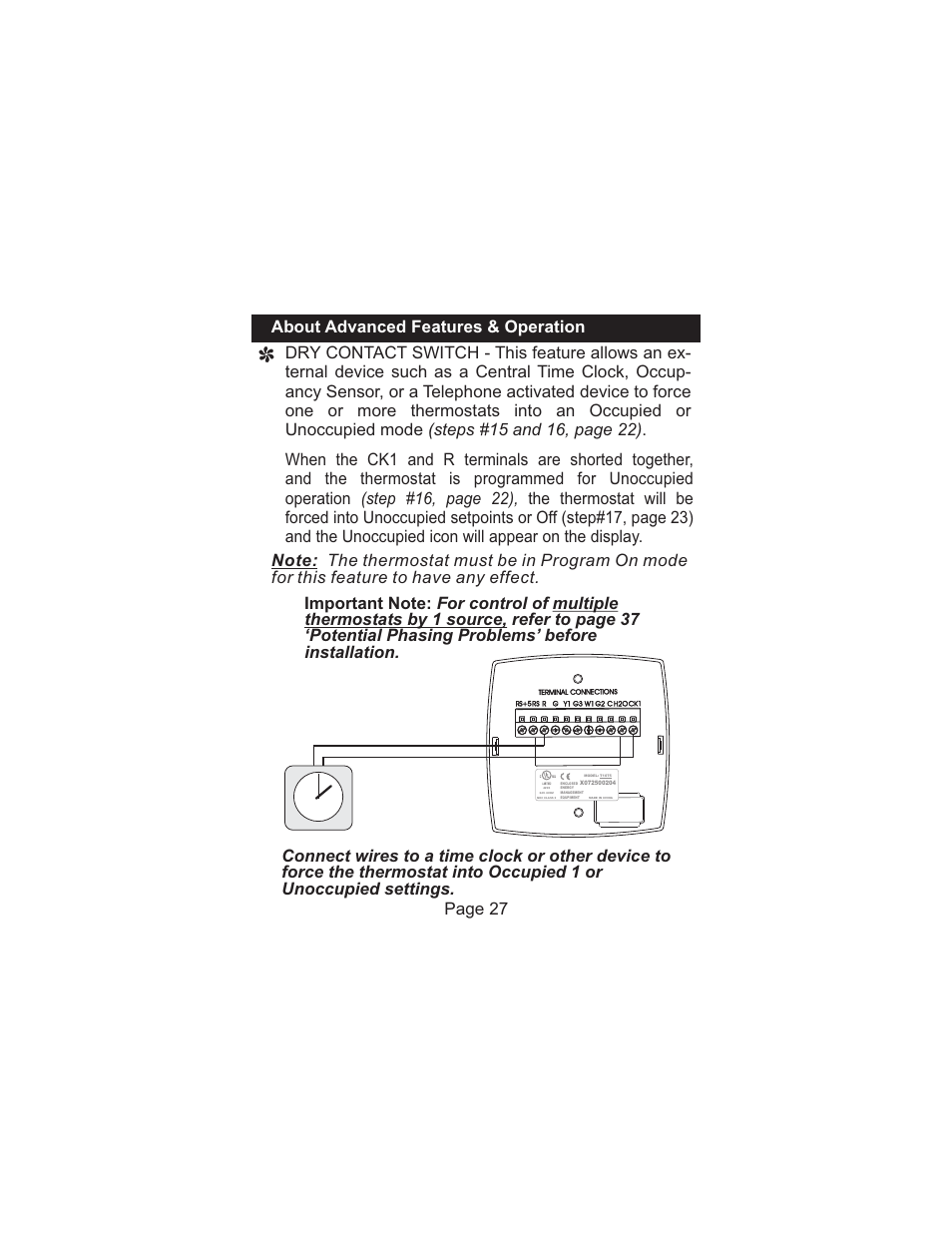 Venstar T1075 User Manual | Page 28 / 39