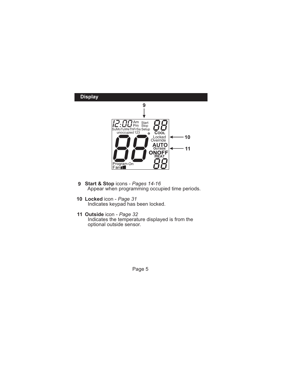 I2:00 | Venstar T1075 User Manual | Page 6 / 39
