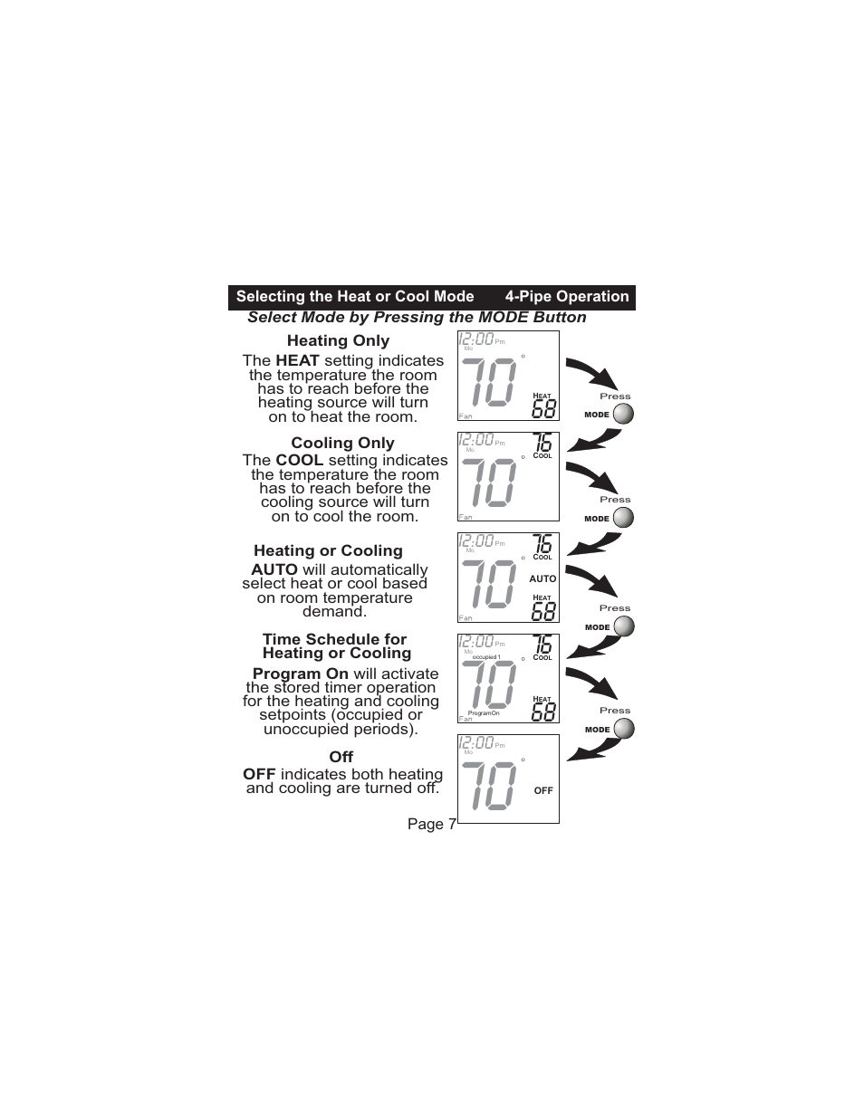 Venstar T1075 User Manual | Page 8 / 39