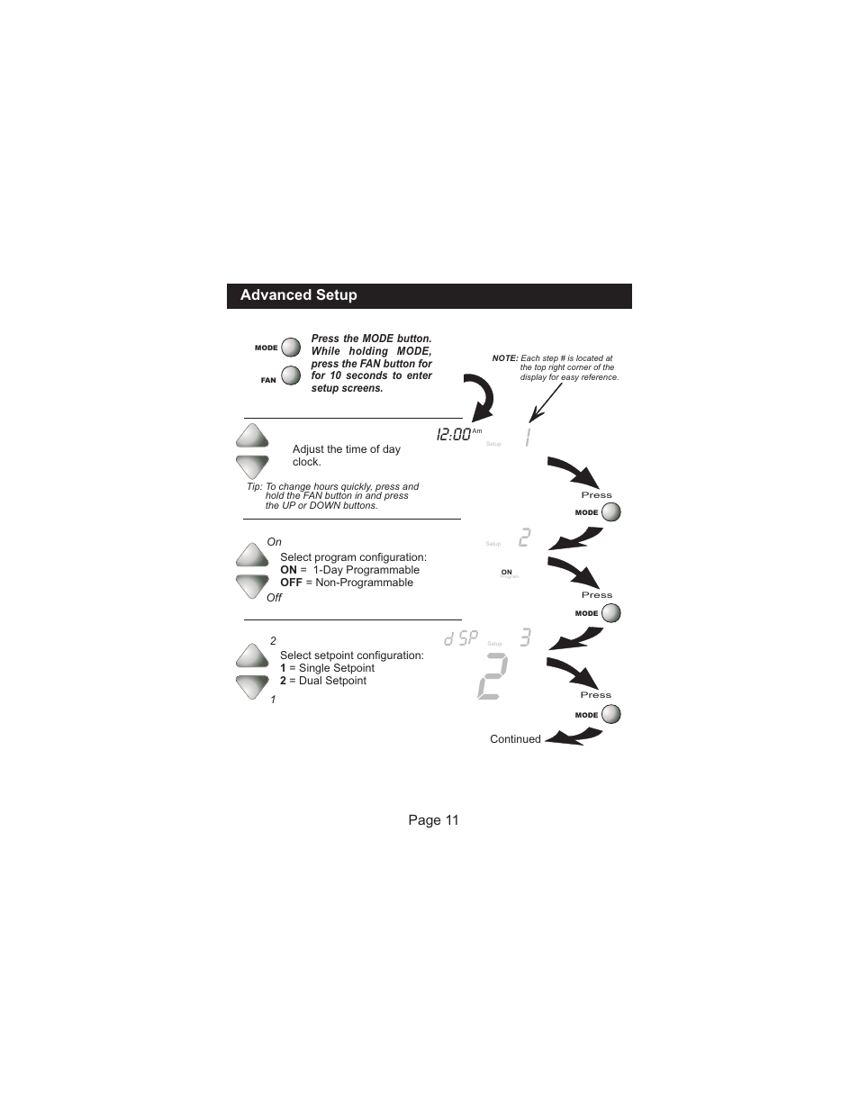 I2:00 | Venstar T1000FS User Manual | Page 12 / 20