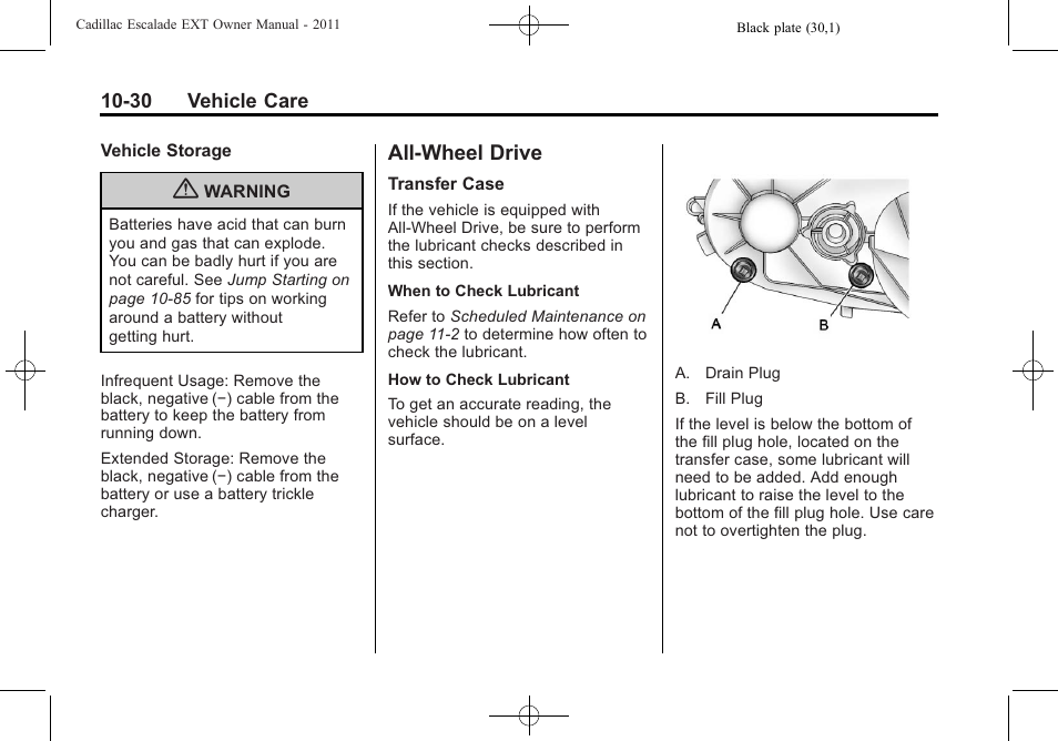 All-wheel drive, All-wheel drive -30 | Cadillac 2011 Escalade EXT User Manual | Page 392 / 508