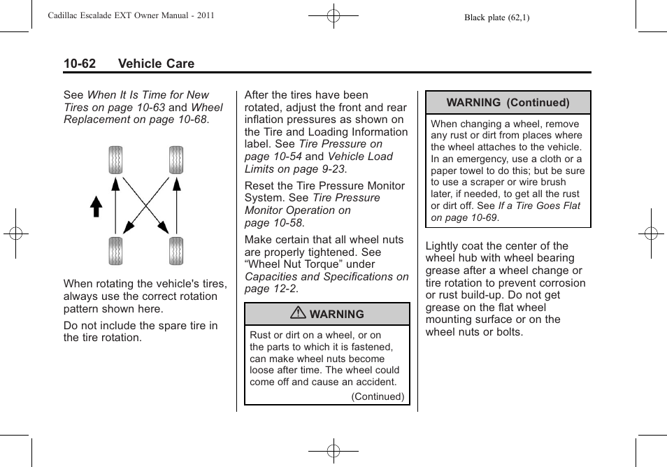 Cadillac 2011 Escalade EXT User Manual | Page 424 / 508