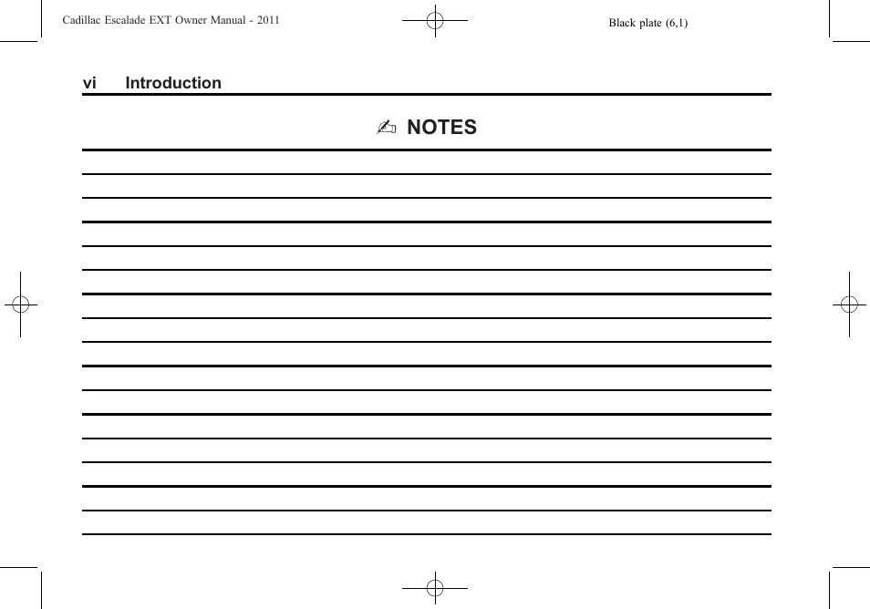 Cadillac 2011 Escalade EXT User Manual | Page 6 / 508