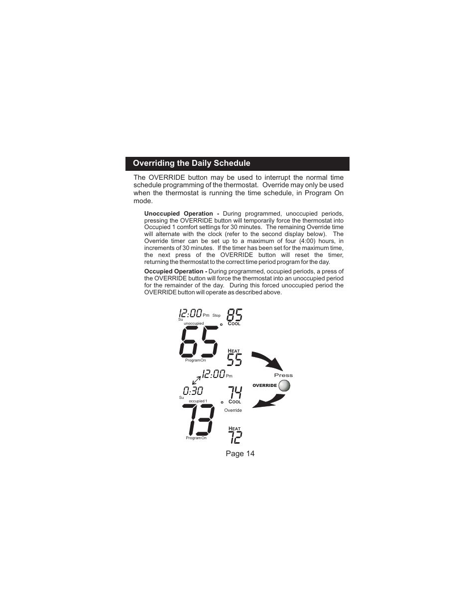 I2:00 | Venstar T2300FS User Manual | Page 15 / 29