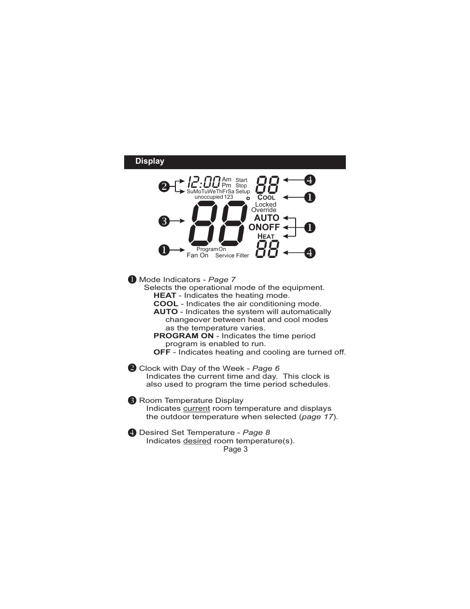 I2:00 | Venstar T2300FS User Manual | Page 4 / 29