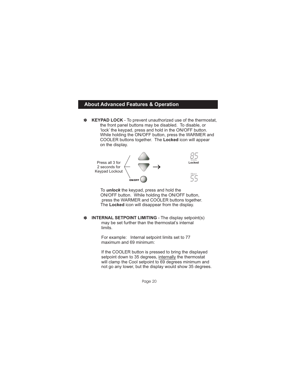 Venstar T0051FS User Manual | Page 21 / 24
