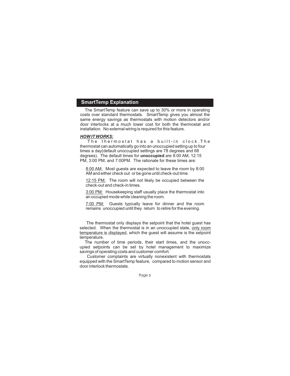 Venstar T0051FS User Manual | Page 7 / 24
