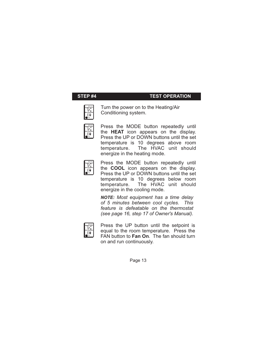 Venstar T0051FS Installation User Manual | Page 14 / 16