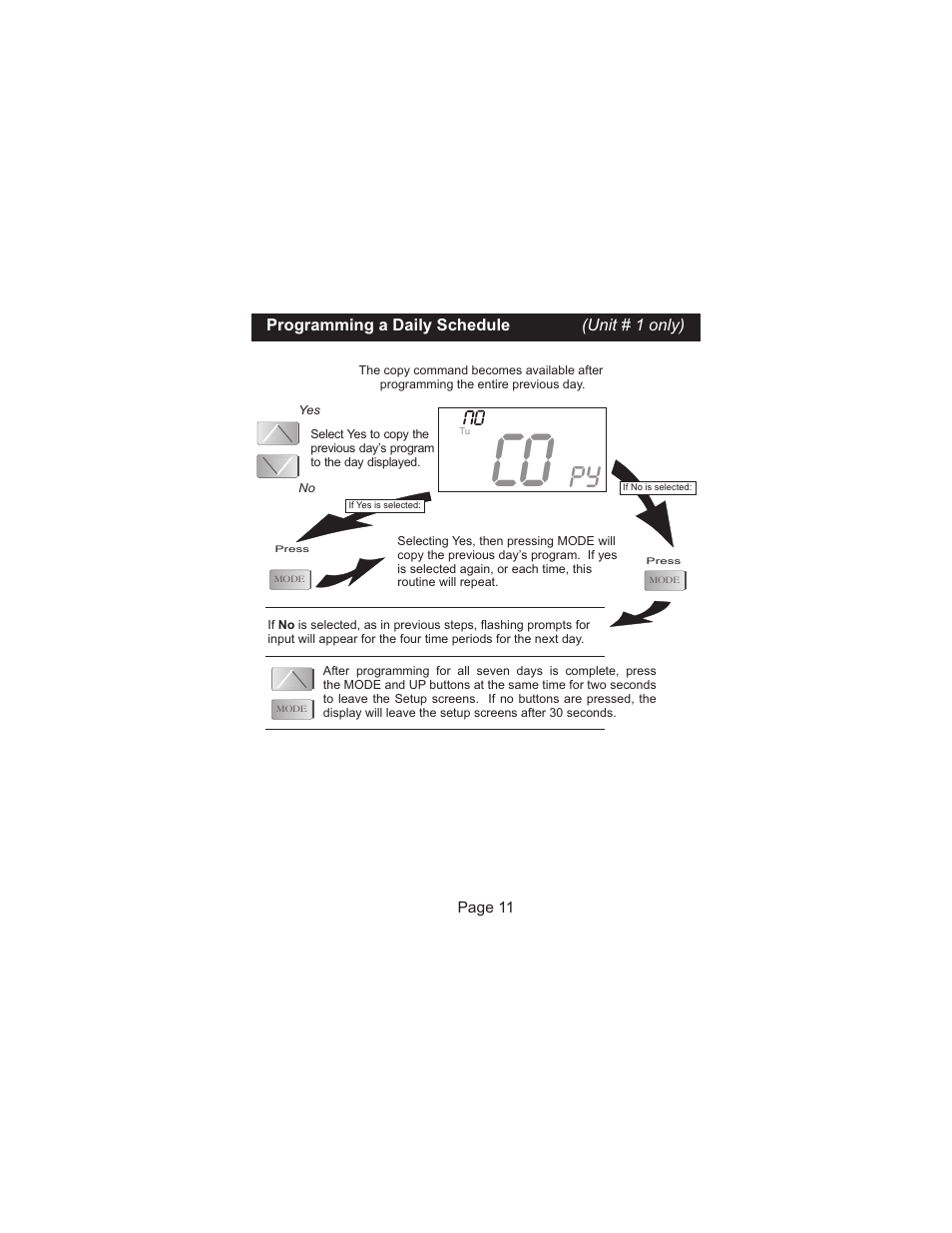 Venstar T1100RF User Manual | Page 12 / 22