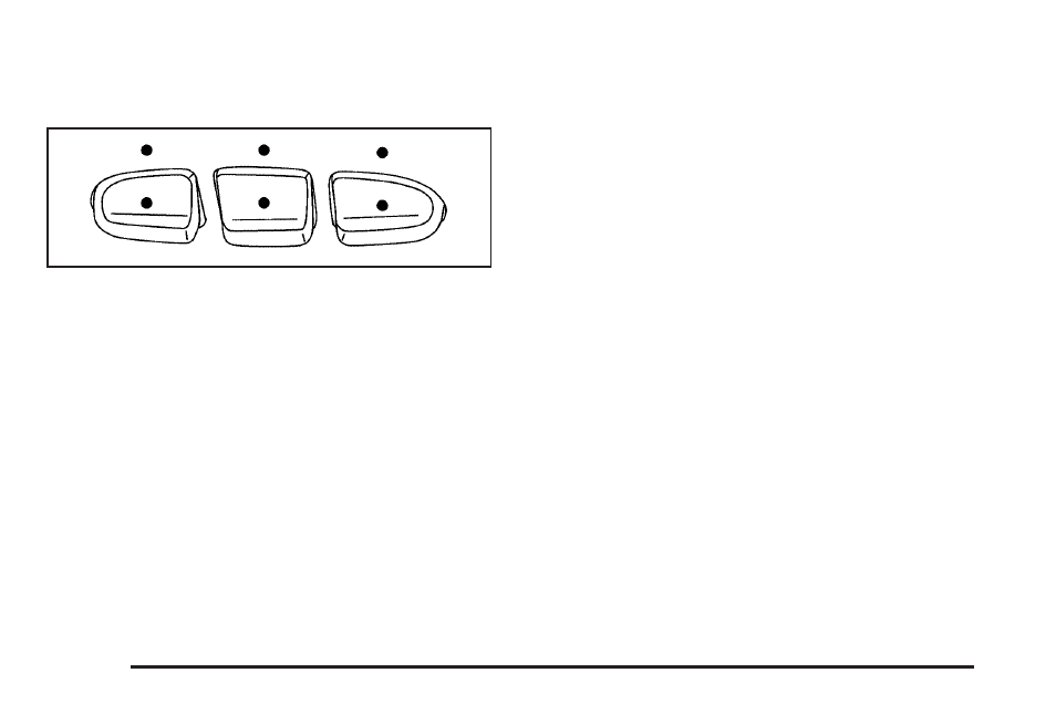 Universal home remote system operation, With three round led) -60 | Cadillac 2009 Escalade EXT User Manual | Page 136 / 546