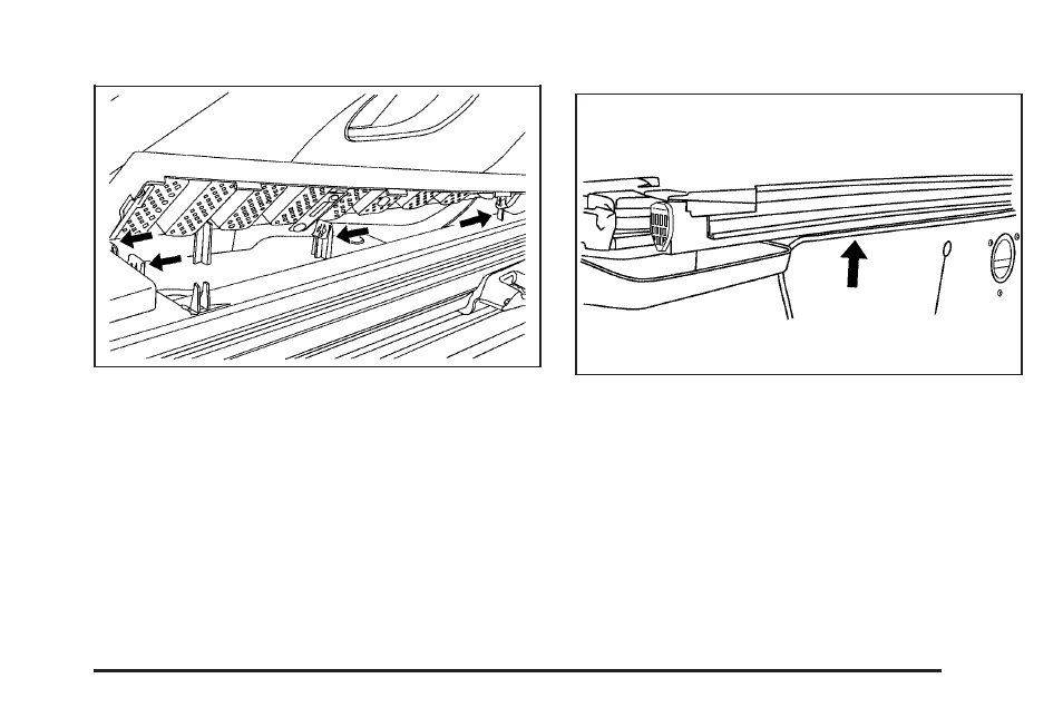 Side rail channels | Cadillac 2009 Escalade EXT User Manual | Page 155 / 546