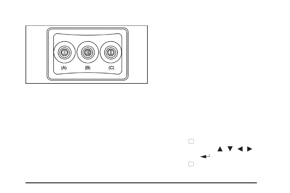 Audio/video (a/v) jacks | Cadillac 2009 Escalade EXT User Manual | Page 239 / 546