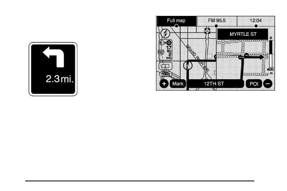 Driving on a route | Cadillac 2009 Escalade EXT User Manual | Page 271 / 546