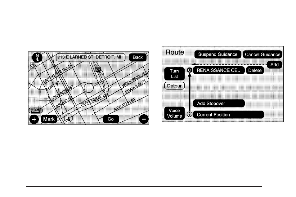 Getting started on your route | Cadillac 2009 Escalade EXT User Manual | Page 285 / 546