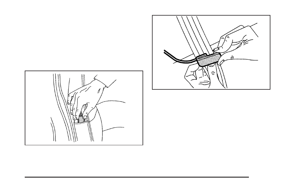 Rear safety belt comfort guides | Cadillac 2009 Escalade EXT User Manual | Page 35 / 546