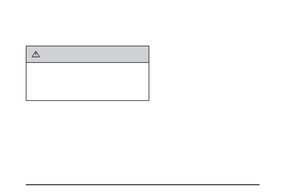 Caution | Cadillac 2009 Escalade EXT User Manual | Page 353 / 546