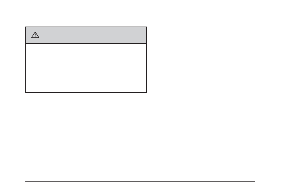 Caution | Cadillac 2009 Escalade EXT User Manual | Page 355 / 546