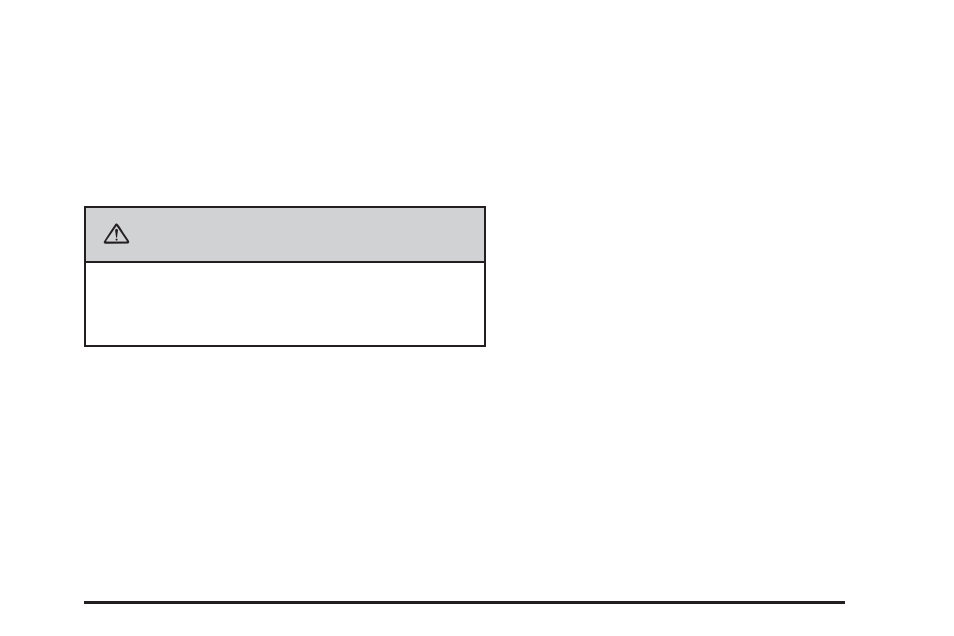 Caution | Cadillac 2009 Escalade EXT User Manual | Page 421 / 546