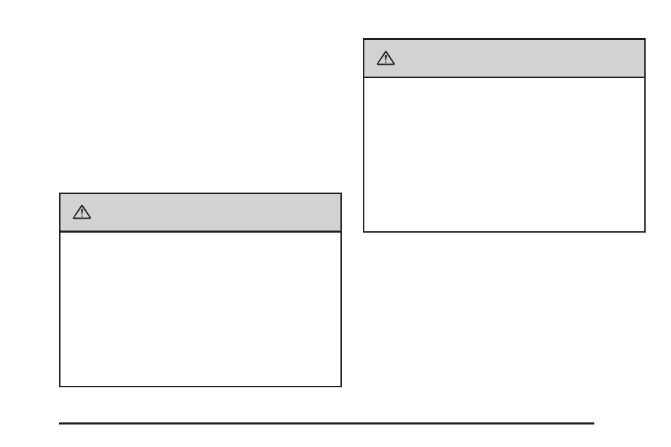 Caution | Cadillac 2009 Escalade EXT User Manual | Page 43 / 546