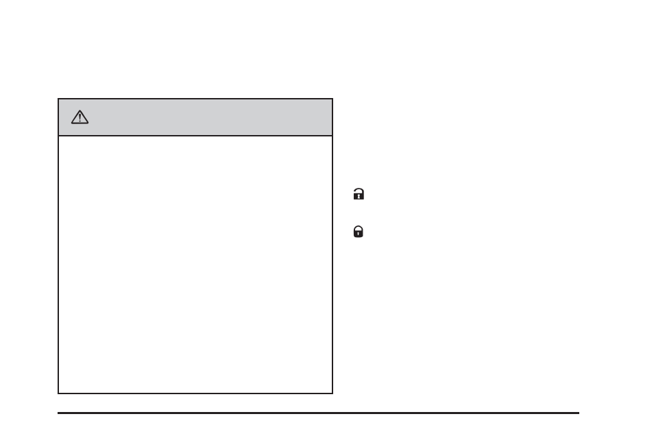 Doors and locks, Door locks, Power door locks | Delayed locking, Doors and locks -9, Caution | Cadillac 2009 Escalade EXT User Manual | Page 85 / 546