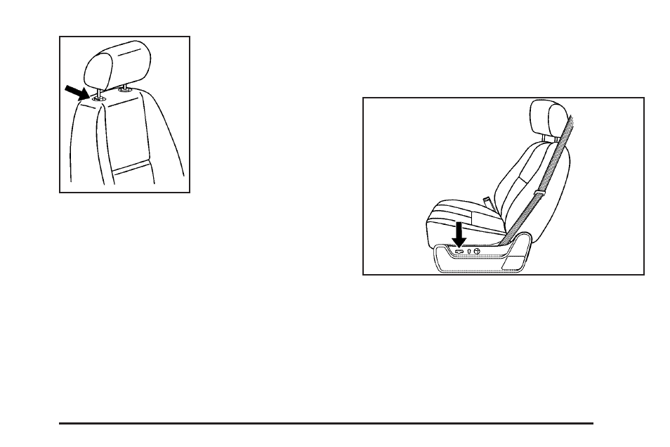 Front seats, Power seats, Front seats -3 | Power seats -3 | Cadillac 2009 Escalade EXT User Manual | Page 9 / 546