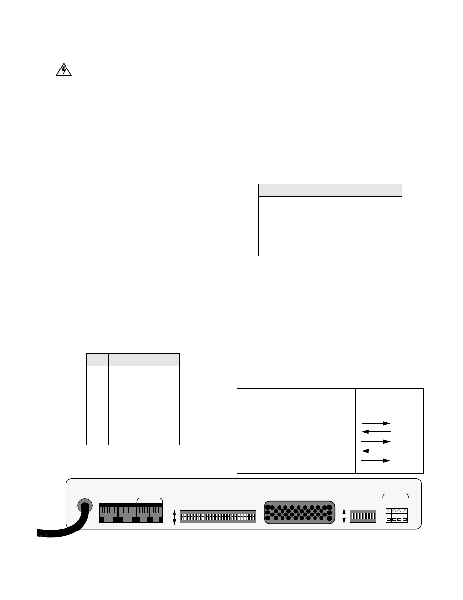 Alarmconnections, T1connections, Combusconnections | V.35 interface, Alarm connections, T1 connections, Com bus connections | Verilink 1558D (34-00255) Product Manual User Manual | Page 10 / 42