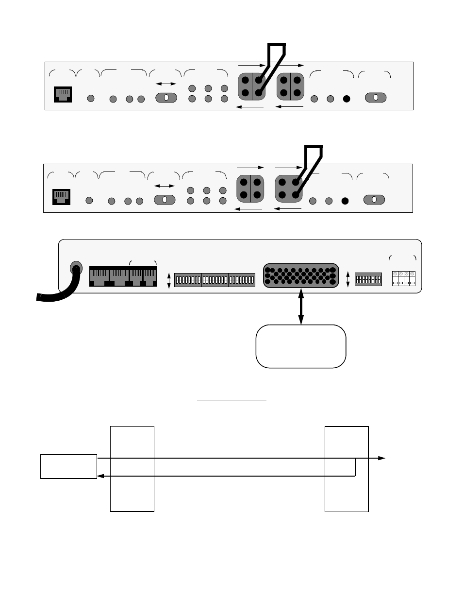 V.54 loop testing, Bantam patch cord path net b | Verilink 1558D (34-00255) Product Manual User Manual | Page 16 / 42