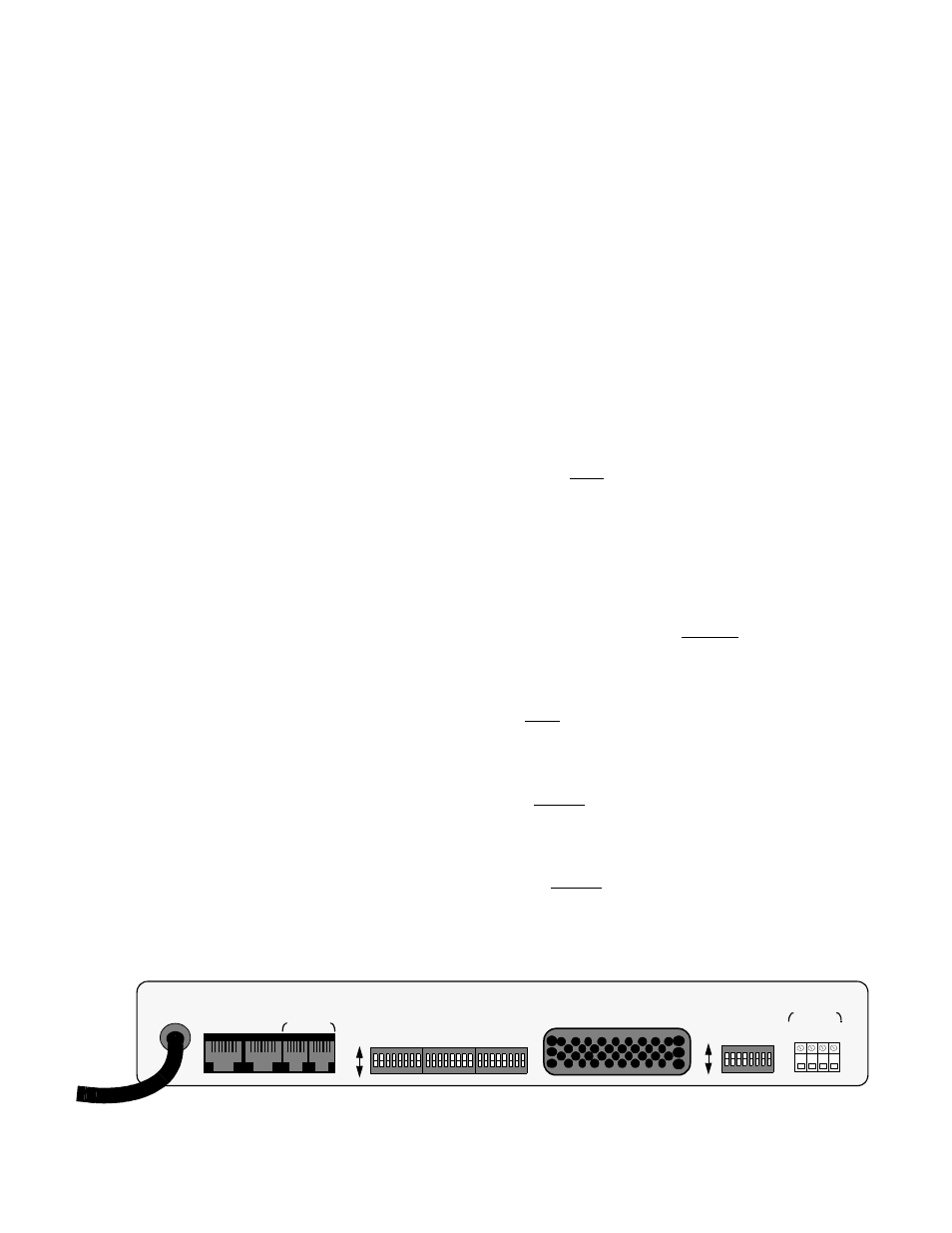 Esf csu loop/unloop, Local/remote soft testing, Rearpanelconnections | Alarm terminal strip, Power, Option switches sw1 - sw4, Option switch 1, Rear panel connections -7, Option switch 1 -7, Rear panel connections | Verilink 1558D (34-00255) Product Manual User Manual | Page 23 / 42