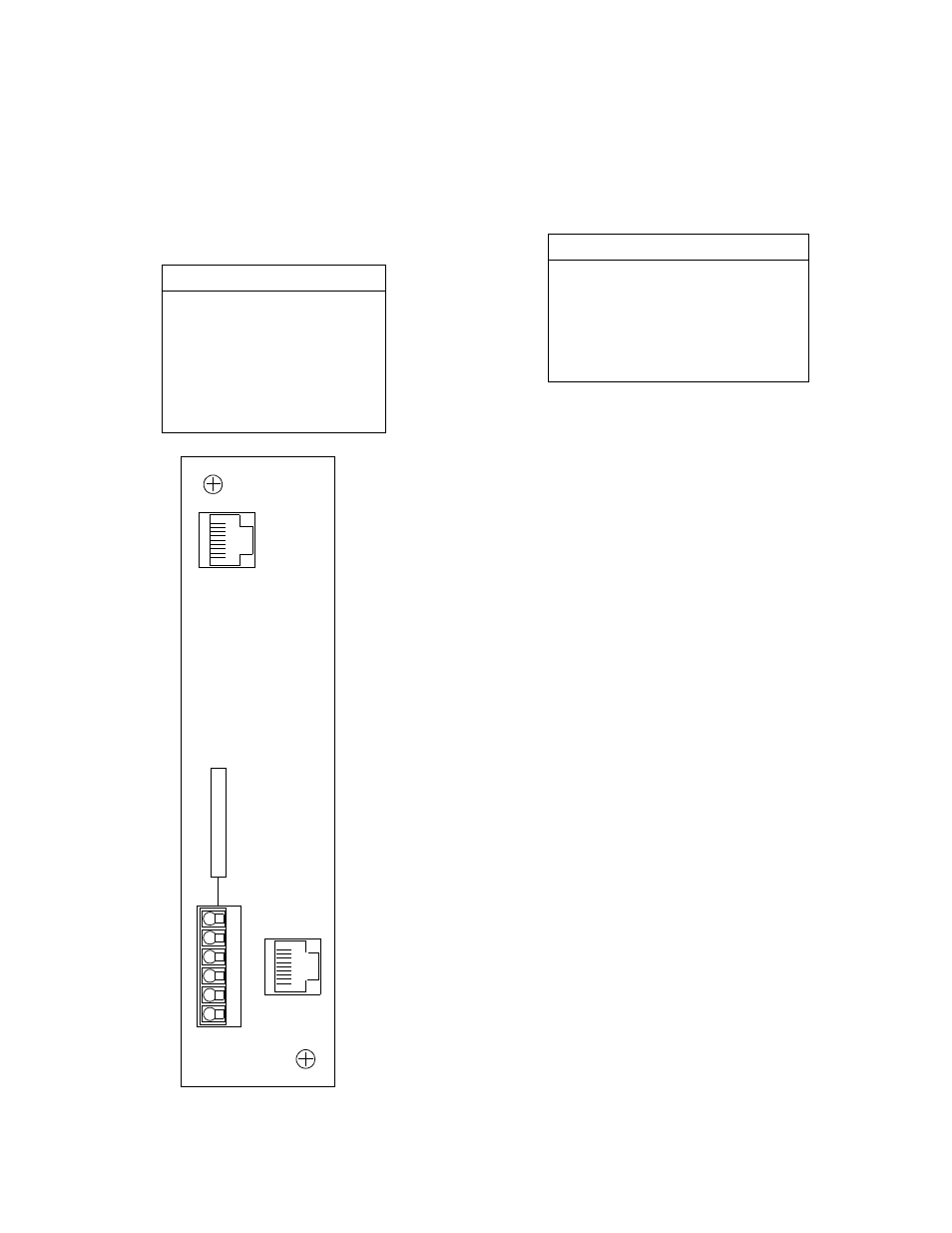 Dte connection 2-4, Db-15 connection 2-4, Dte connection | Db-15 connection | Verilink 2100 (34-00187) Product Manual User Manual | Page 12 / 19