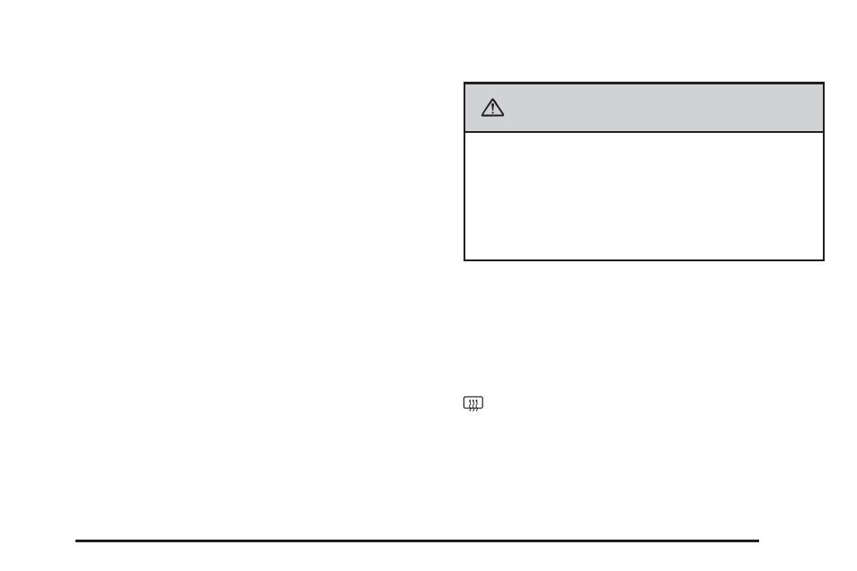 Park tilt mirrors, Outside convex mirror, Outside heated mirrors | Caution | Cadillac 2009 STS-V User Manual | Page 113 / 514